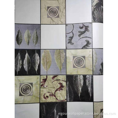 Construction home decoration 3d wall paper wallpaper